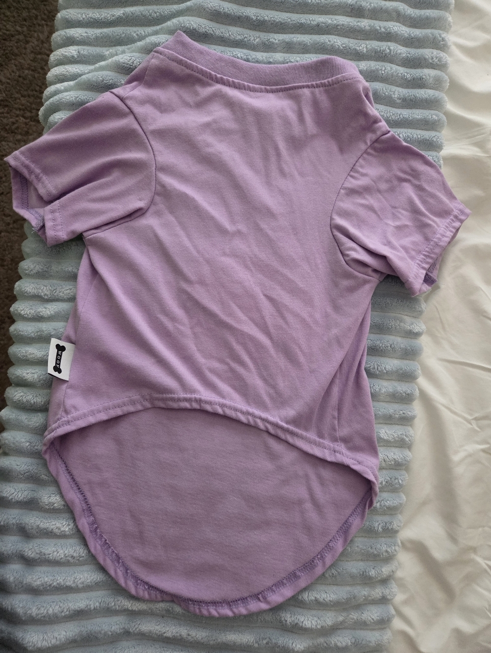 Hello Spring Lavender Dog Tee - Picture 4 of 6